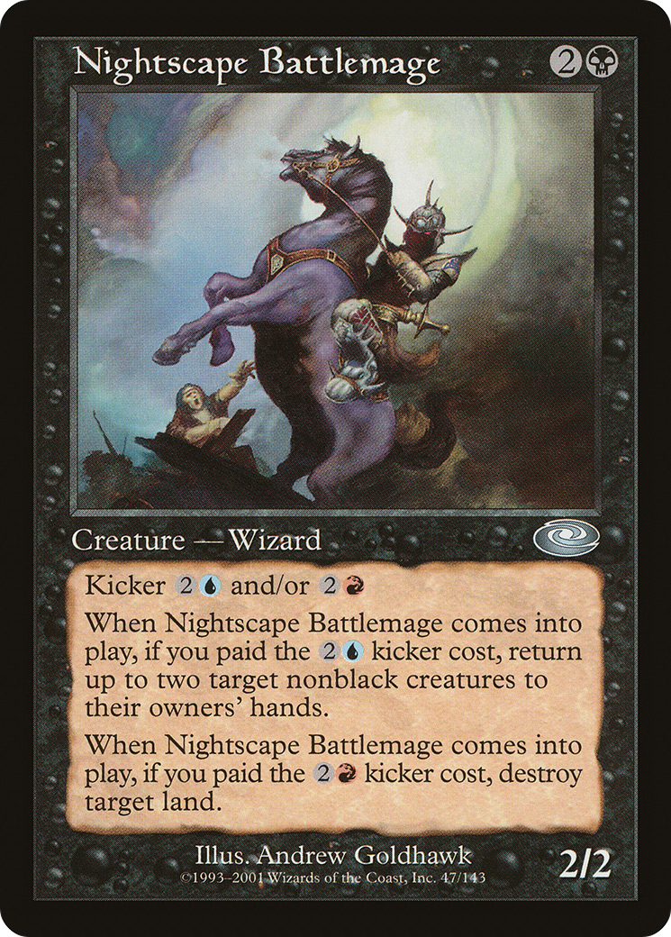 Nightscape Battlemage (PLS-047) - Planeshift Foil