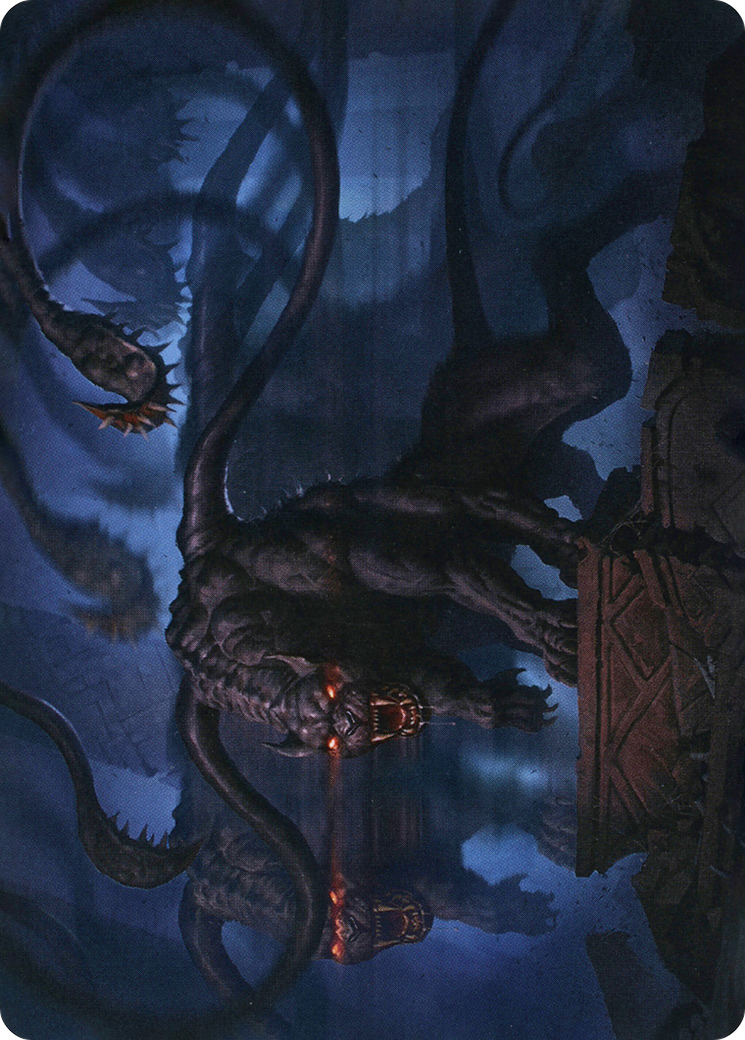 Displacer Beast // Displacer Beast (AAFR-008) - Adventures in the Forgotten Realms Art Series (Borderless) Foil