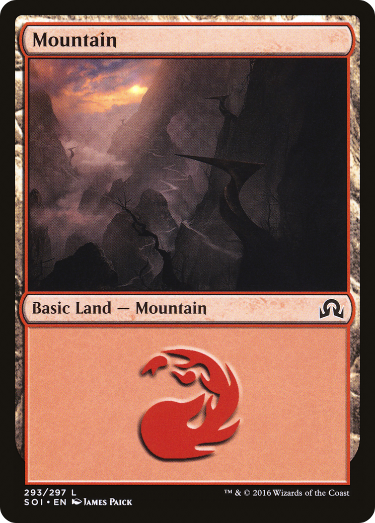 Mountain (293) (SOI-293) - Shadows over Innistrad