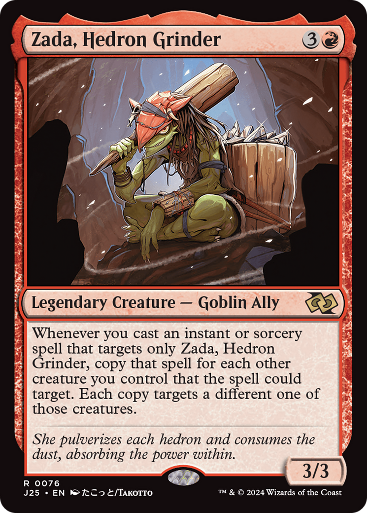 Zada, Hedron Grinder (Anime) (J25-076) - Foundations Jumpstart