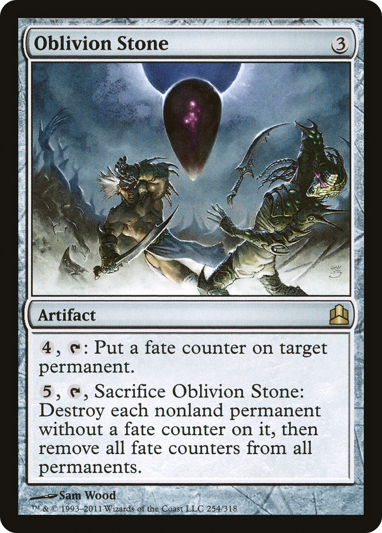 Oblivion Stone (CMD-254) - Commander 2011
