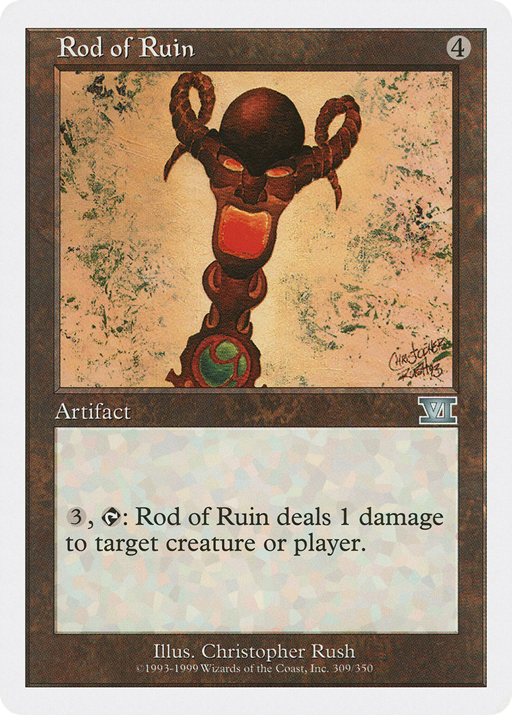 Rod of Ruin (6ED-309) - Classic Sixth Edition
