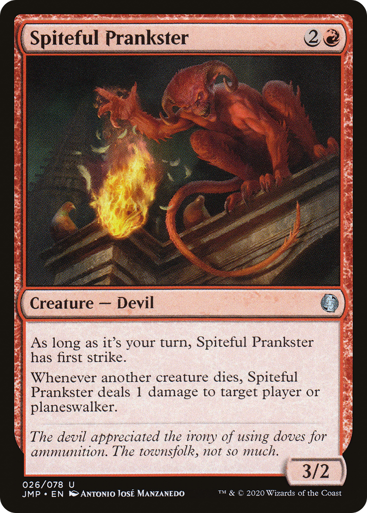 Spiteful Prankster (JMP-026) - Jumpstart