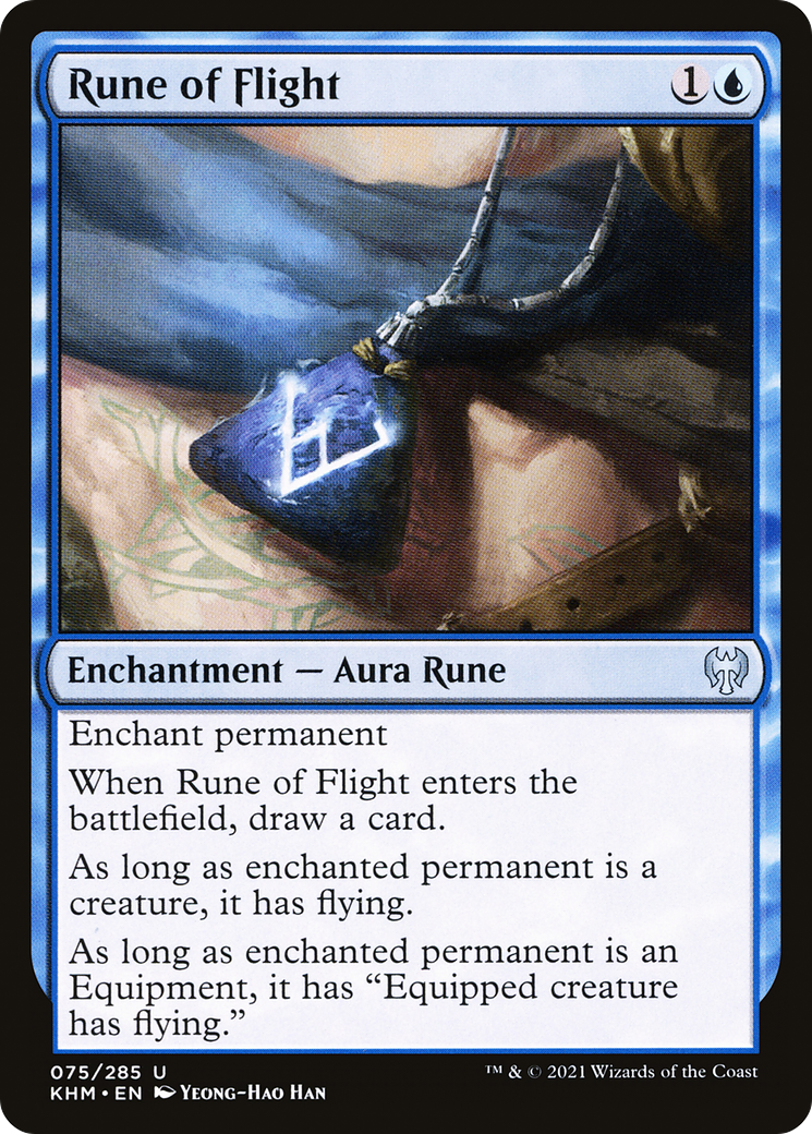 Rune of Flight (KHM-075) - Kaldheim Foil
