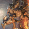 Duel for Dominance // Duel for Dominance (AMID-051) - Midnight Hunt Art Series (Borderless) Foil