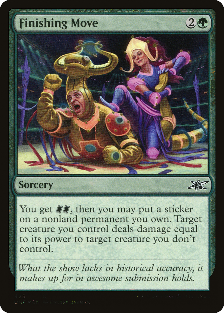 Finishing Move (Galaxy Foil) (UNF-425) - Unfinity Foil