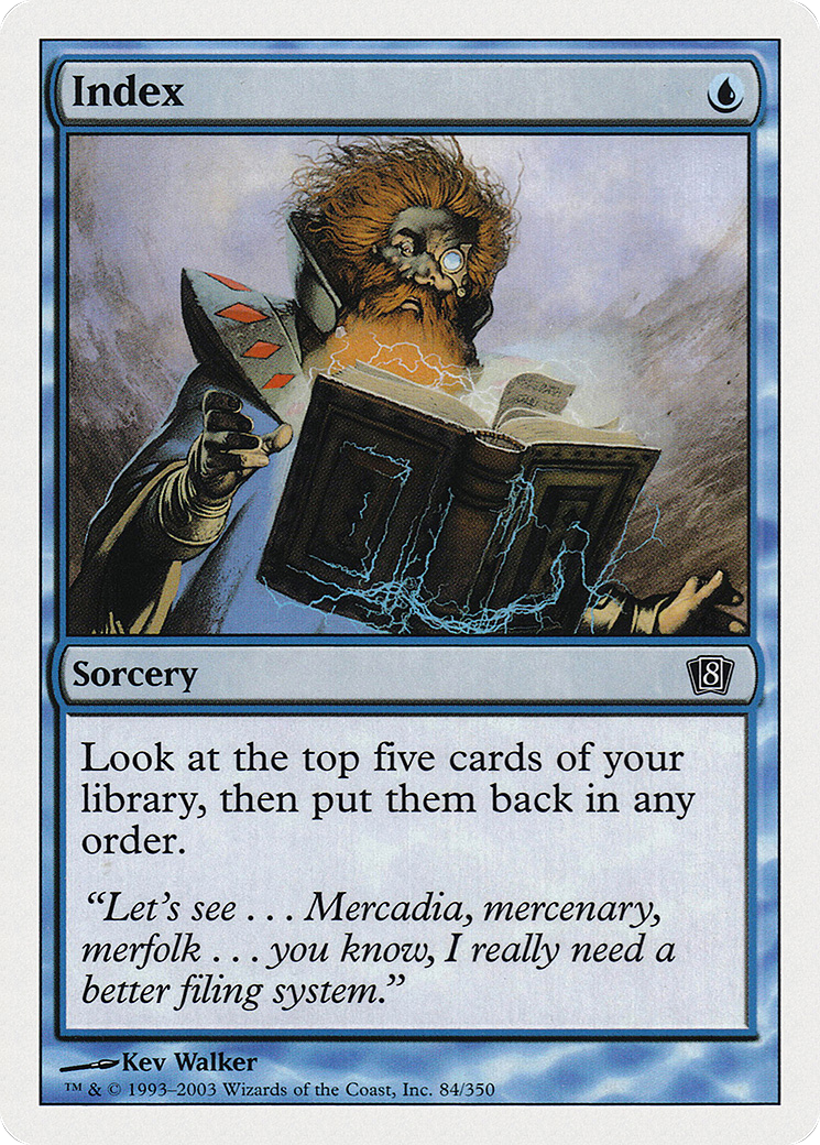 Index (8ED-084) - 8th Edition Foil