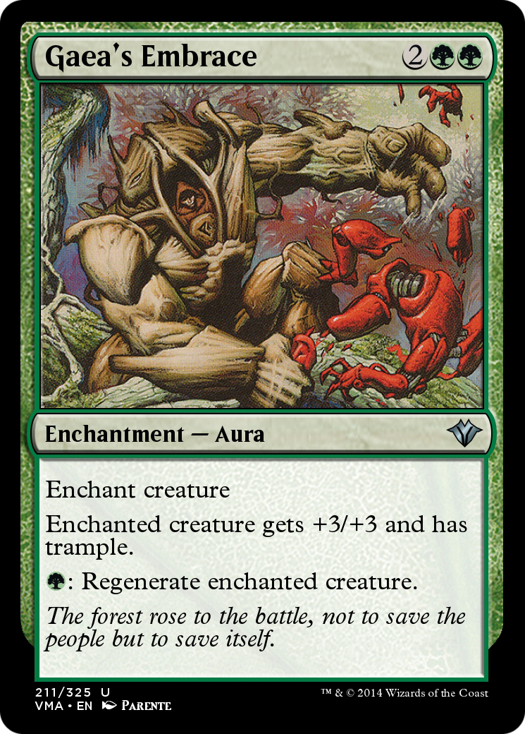 Gaea's Embrace (VMA-211) - Vintage Masters