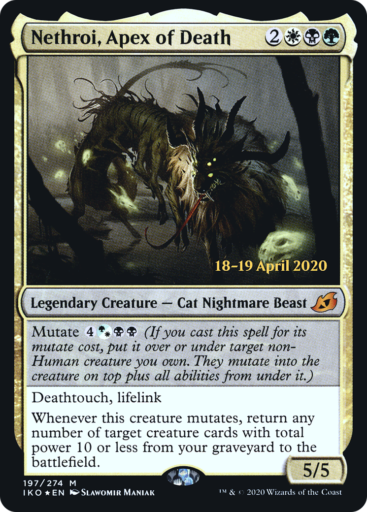Nethroi, Apex of Death (PRE-197) - Ikoria: Lair of Behemoths Promos Foil
