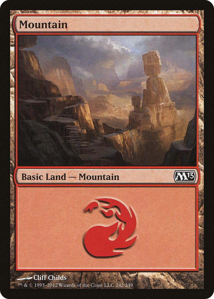 Mountain (242) (M13-242) - Magic 2013