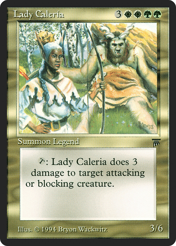 Lady Caleria (LEG-) - Legends