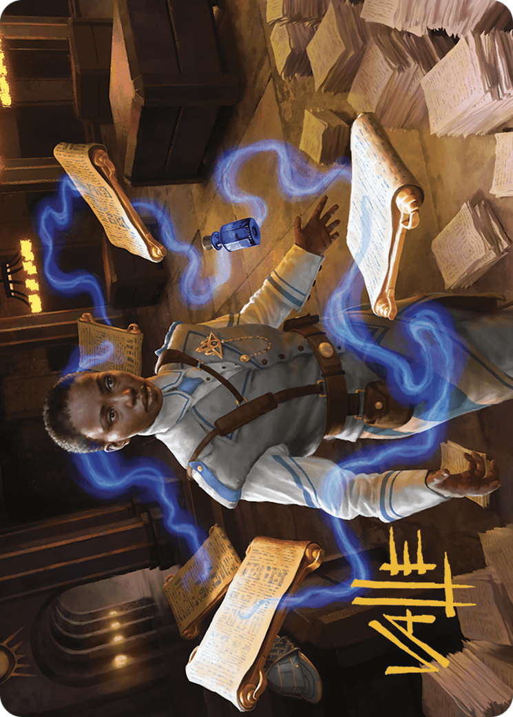 Case File Auditor // Case File Auditor (AMKM-003) - Murders at Karlov Manor Art Series (Borderless) Foil