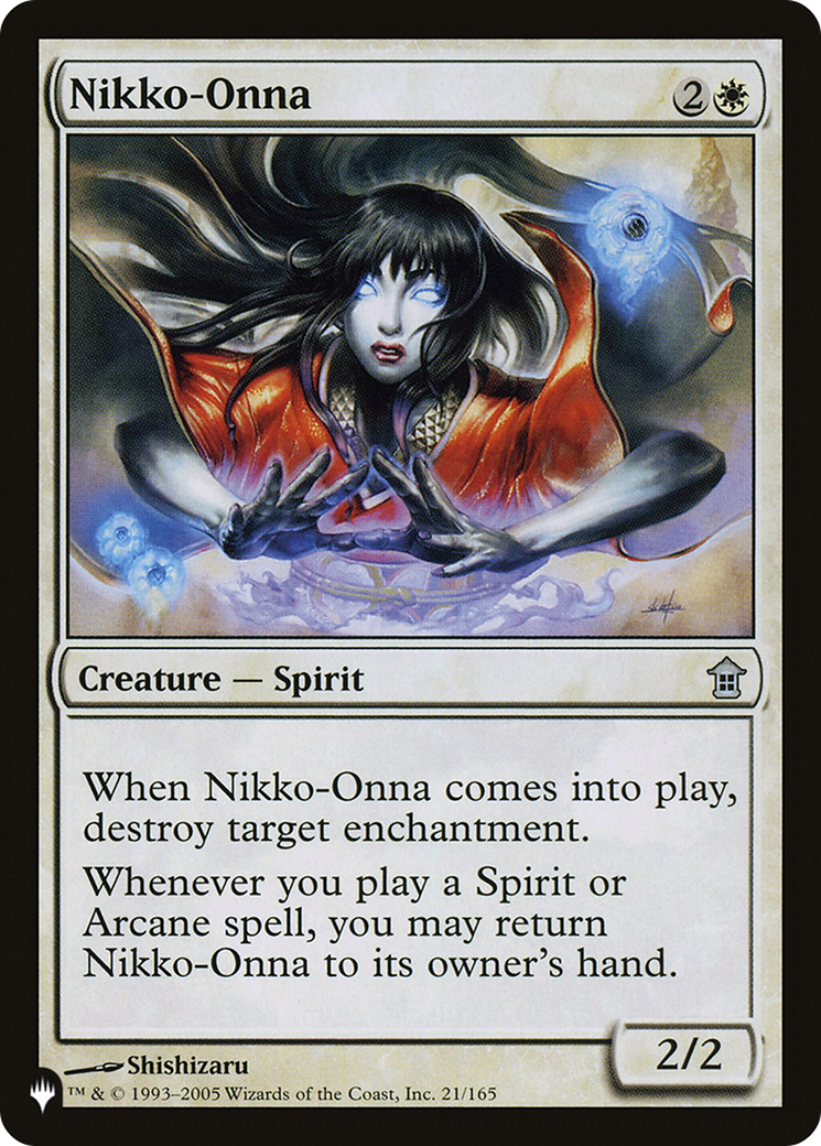 Nikko-Onna (LIST-21/165) - The List