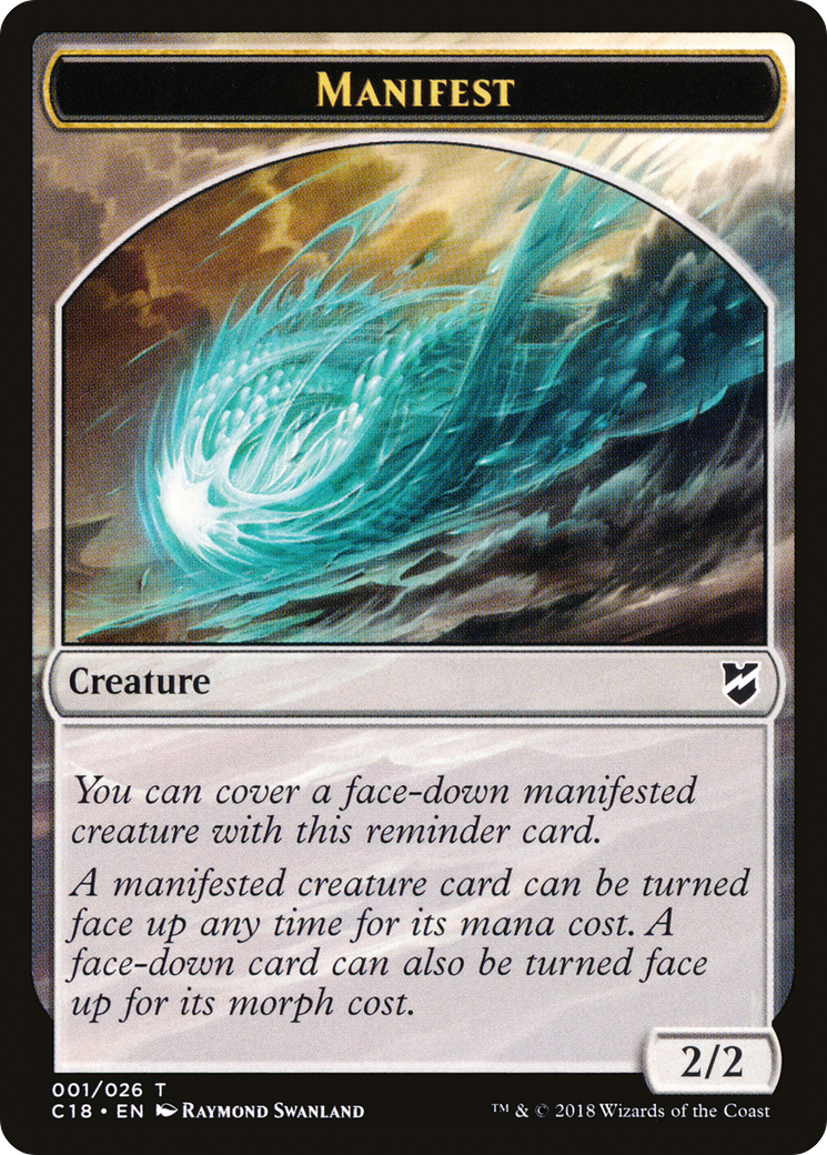 Manifest (TC18-001) - Commander 2018 Tokens