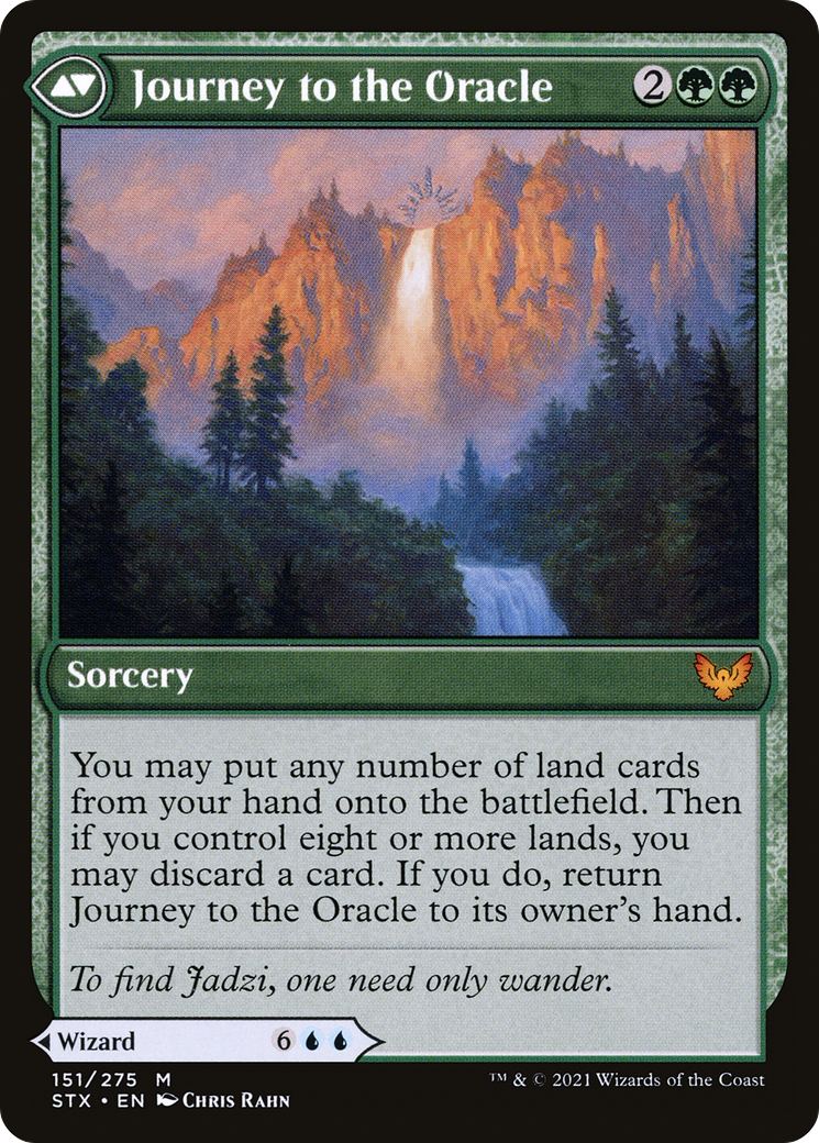 Jadzi, Oracle of Arcavios (STX-151) - Strixhaven: School of Mages Foil