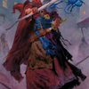Elminster // Elminster (ACLB-064) - Battle for Baldur's Gate Art Series (Borderless) Foil