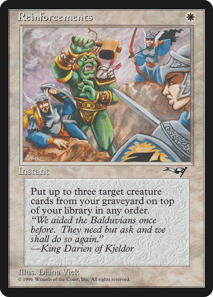 Reinforcements (Orc) (ALL-143) - Alliances
