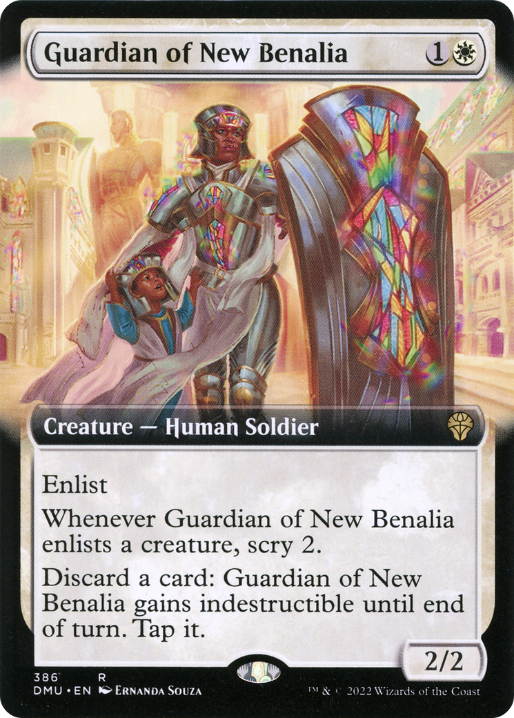 Guardian of New Benalia (Extended Art) (DMU-386) - Dominaria United: (Extended Art)