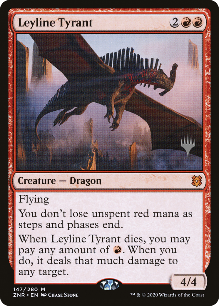 Leyline Tyrant (PPZNR-147) - Zendikar Rising Promos Foil
