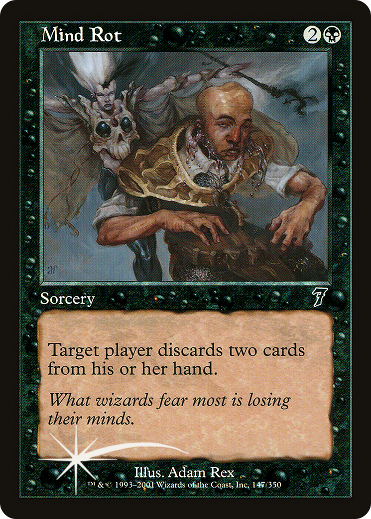Mind Rot (7ED-147) - 7th Edition Foil