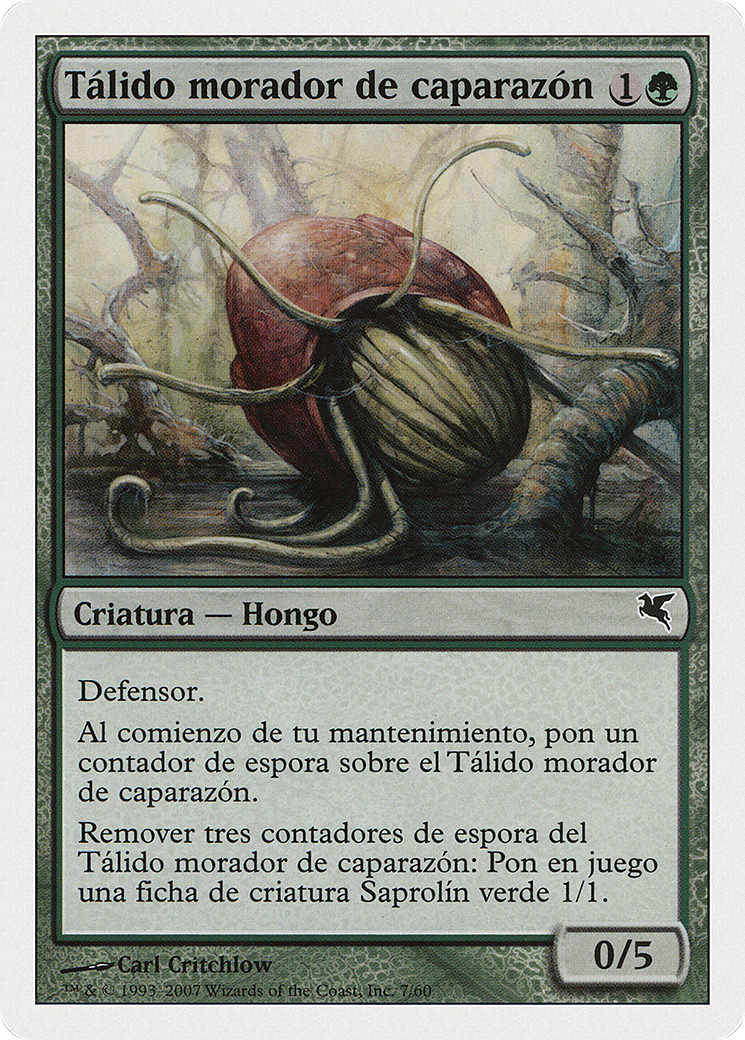 Thallid Shell-Dweller (Italian) - "Thallid col Guscio" (J7) (PSAL-0J7) - Salvat 2005