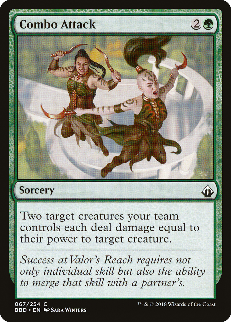 Combo Attack (BBD-067) - Battlebond Foil