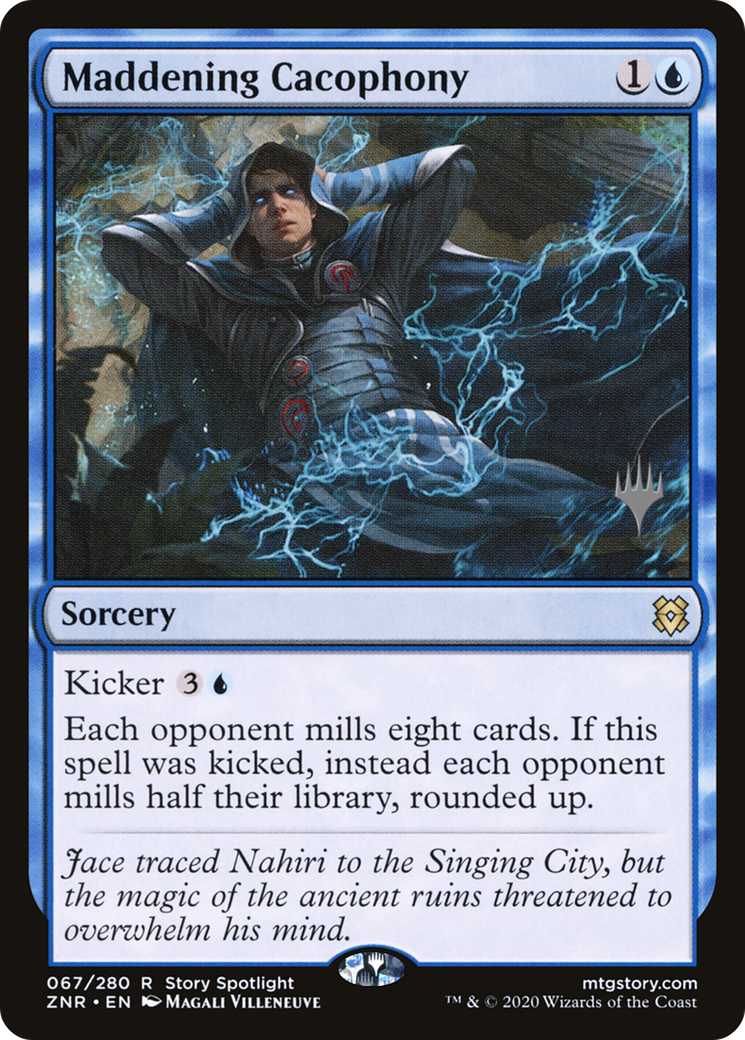 Maddening Cacophony (PPZNR-067) - Zendikar Rising Promos Foil