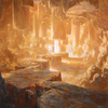 Pillarverge Pathway // Pillarverge Pathway (AZNR-028) - Zendikar Rising Art Series (Borderless)