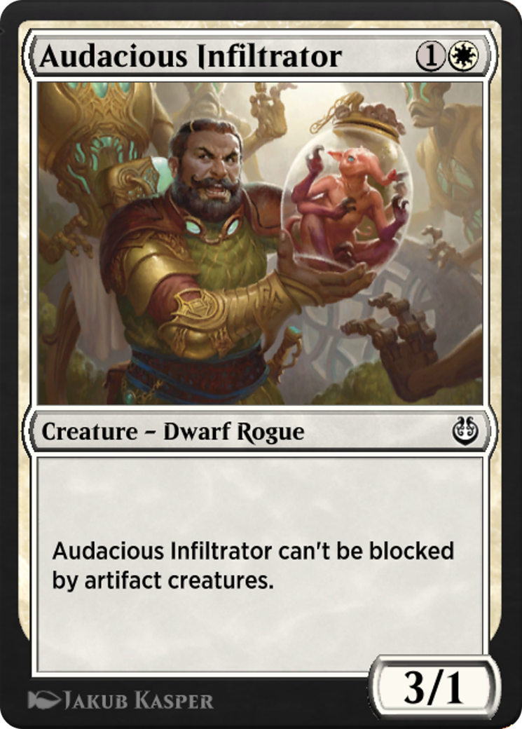 Audacious Infiltrator (KLR-008) - Kaladesh Remastered