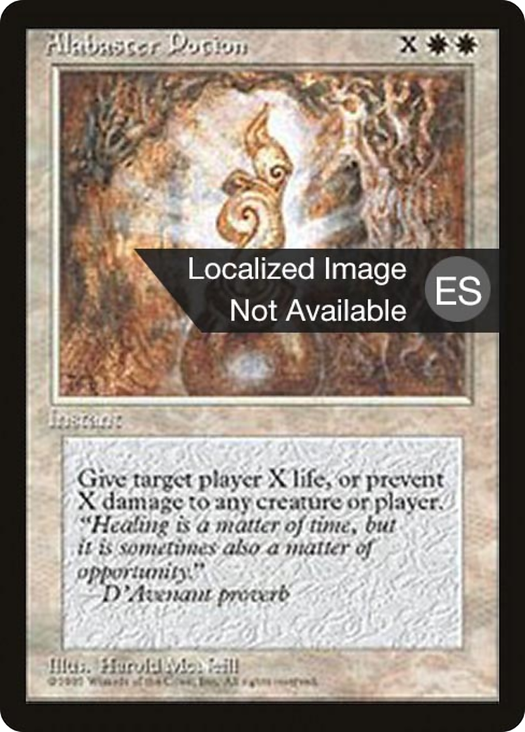 Alabaster Potion (4BB-) - Fourth Edition Foreign Black Border