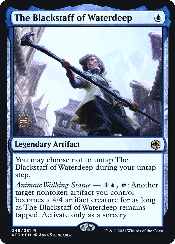 The Blackstaff of Waterdeep (PRE-048) - Adventures in the Forgotten Realms Promos Foil
