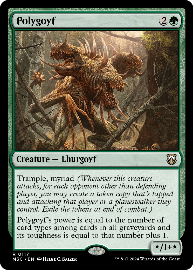 Polygoyf (M3C-117) - Modern Horizons 3 Commander