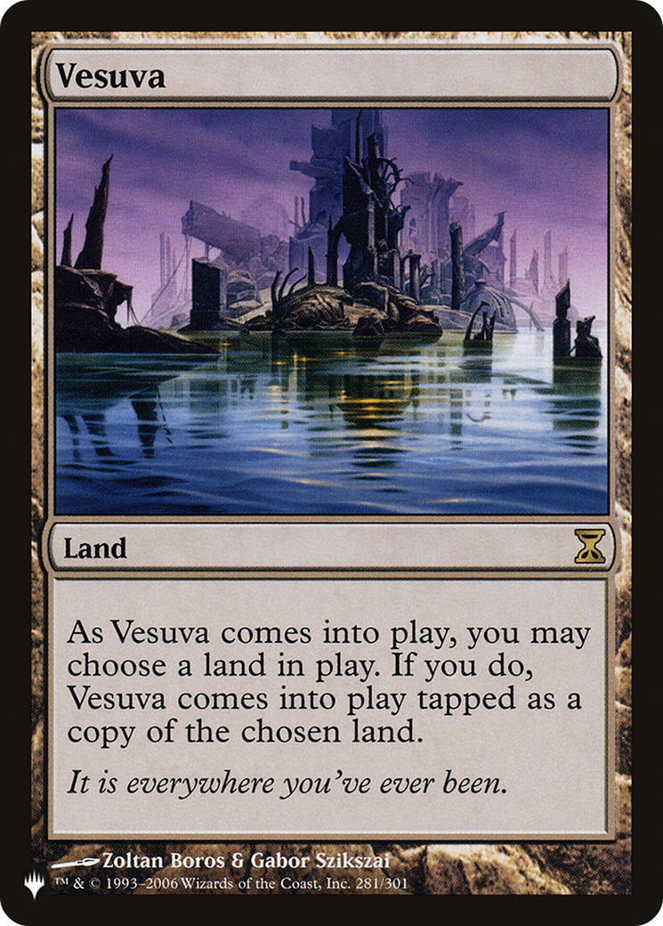 Vesuva (LIST-281/301) - The List