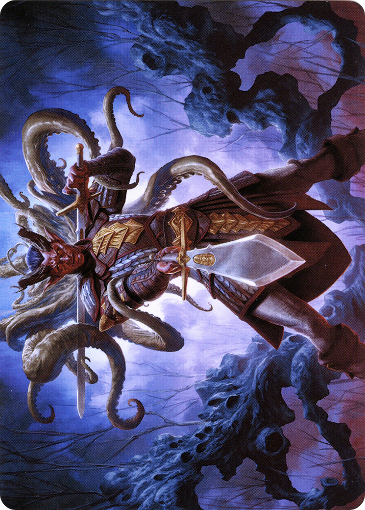 Zevlor, Elturel Exile // Zevlor, Elturel Exile (ACLB-042) - Battle for Baldur's Gate Art Series (Borderless) Foil