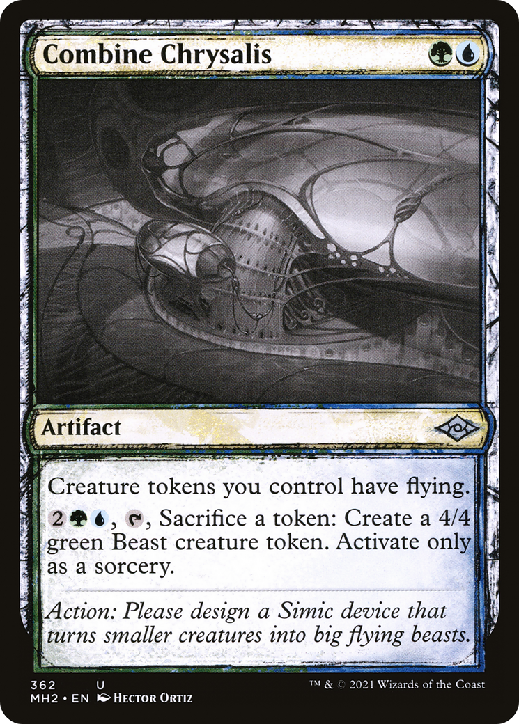 Combine Chrysalis (MH2-362) - Modern Horizons 2: (Showcase) Foil