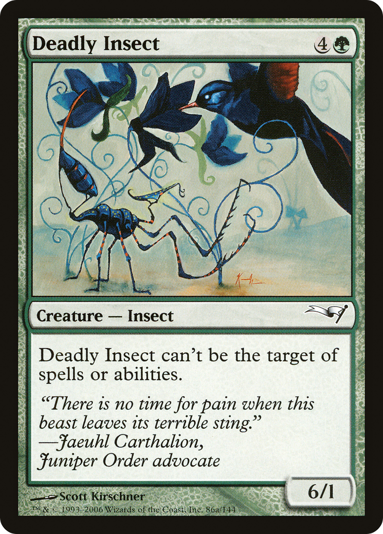 Deadly Insect (CTD-065) - Coldsnap Theme Decks