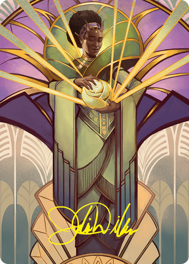 Bloom Tender // Bloom Tender (AFDN-054) - Foundations Art Series (Borderless) Foil