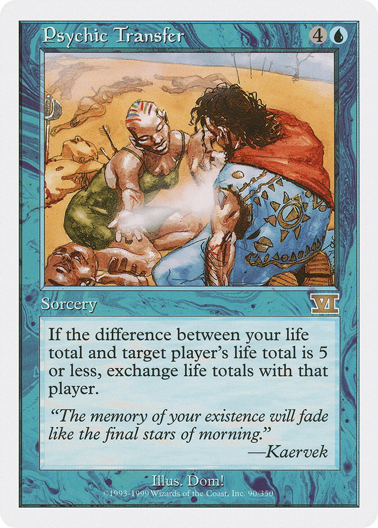 Psychic Transfer (6ED-090) - Classic Sixth Edition