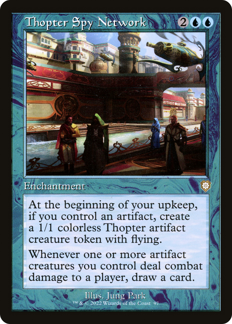 Thopter Spy Network (Retro Frame) (BRC-097) - The Brothers' War Commander