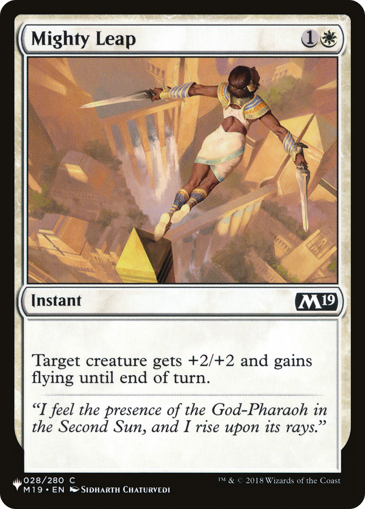 Mighty Leap (LIST-028/280) - The List