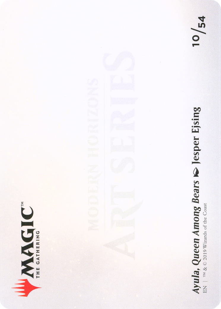 Ayula, Queen Among Bears // Ayula, Queen Among Bears (AMH1-010) - Modern Horizons Art Series (Borderless)