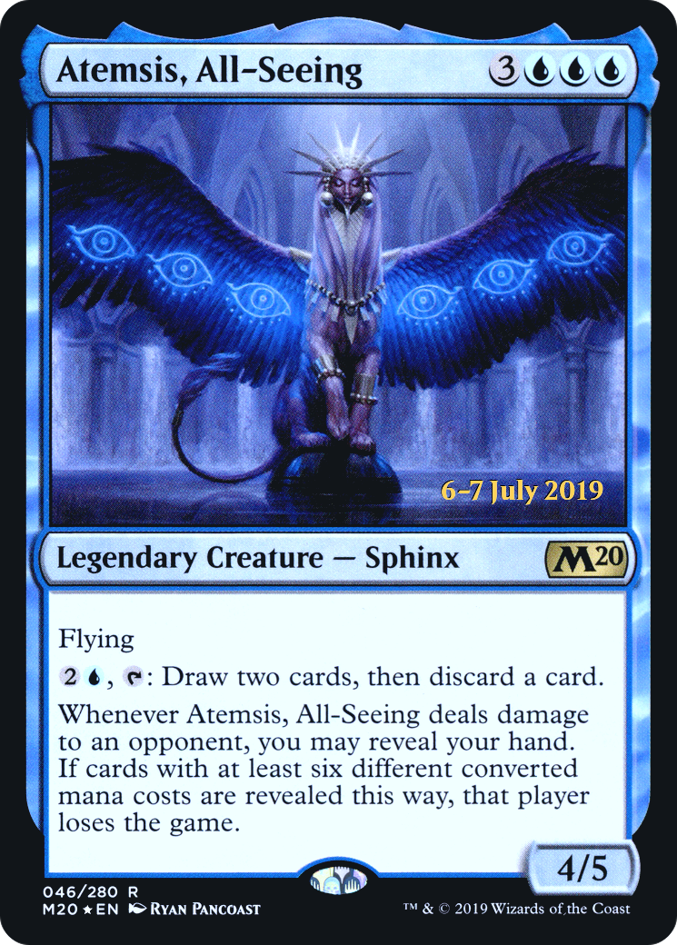 Atemsis, All-Seeing (PRE-046) - Core Set 2020 Promos Foil