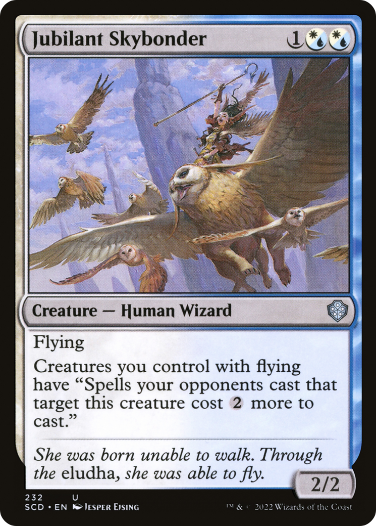 Jubilant Skybonder (SCD-232) - Starter Commander Decks