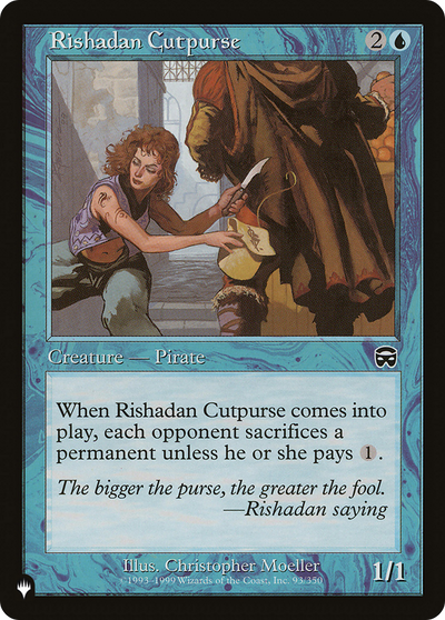Rishadan Cutpurse (LIST-MMQ-93) - The List