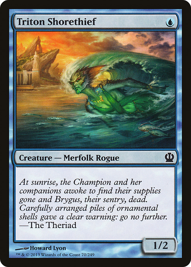 Triton Shorethief (THS-070) - Theros Foil