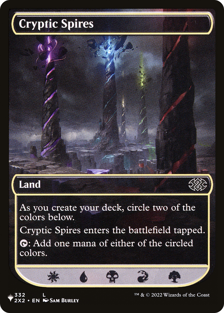 Cryptic Spires (LIST-332/024) - The List