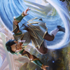 Vortex Runner // Vortex Runner (ASTX-006) - Strixhaven Art Series (Borderless) Foil