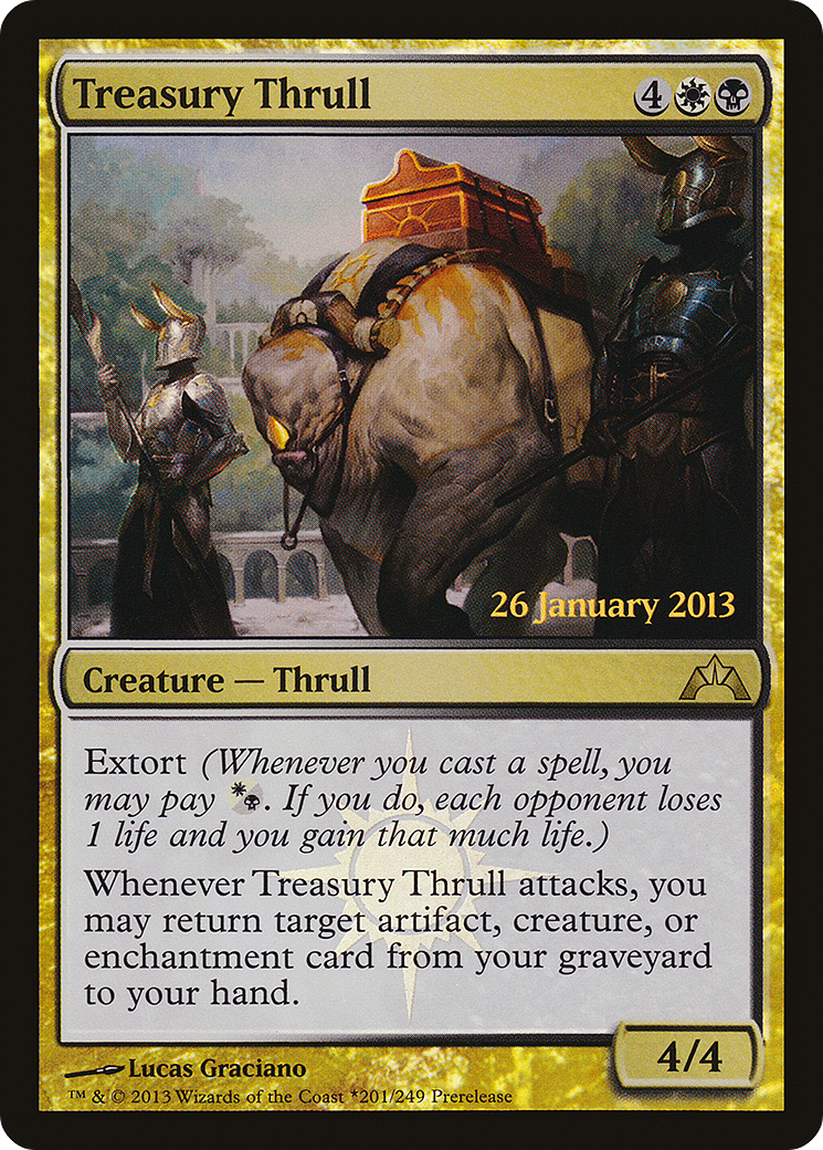 Treasury Thrull (PRE-201) - Gatecrash Promos Foil