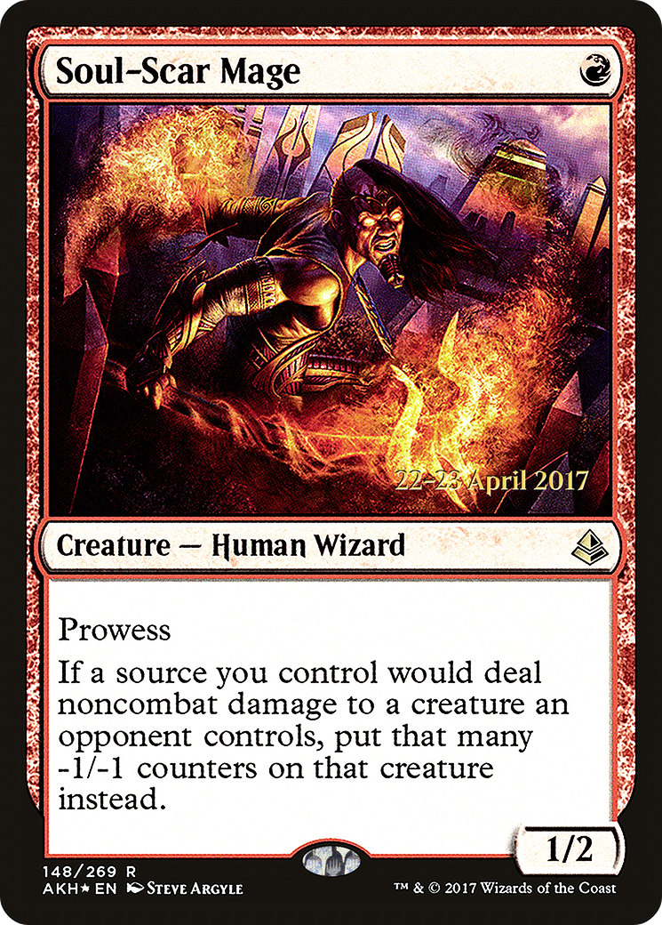 Soul-Scar Mage (PRE-148) - Amonkhet Promos Foil