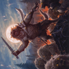 Tovolar, the Midnight Scourge // Tovolar, the Midnight Scourge (AMID-006) - Midnight Hunt Art Series (Borderless)
